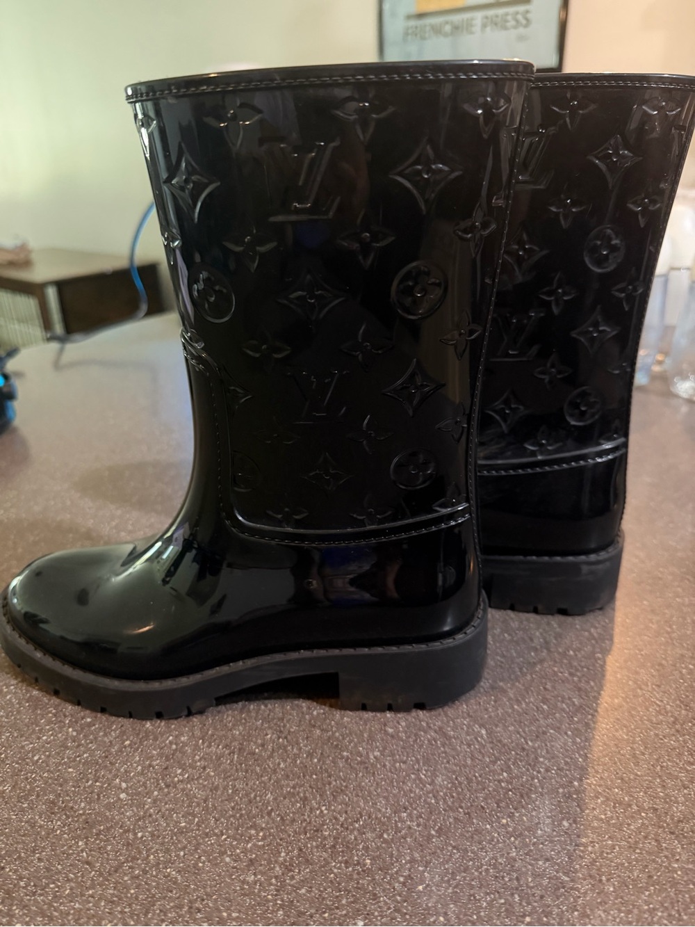 Louis Vuitton Monogram Rain Boots - Picture 2 of 4